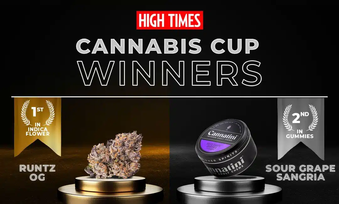 NEA Claims 1st Prize For Indica Flower At The High Times Cannabis Cup!